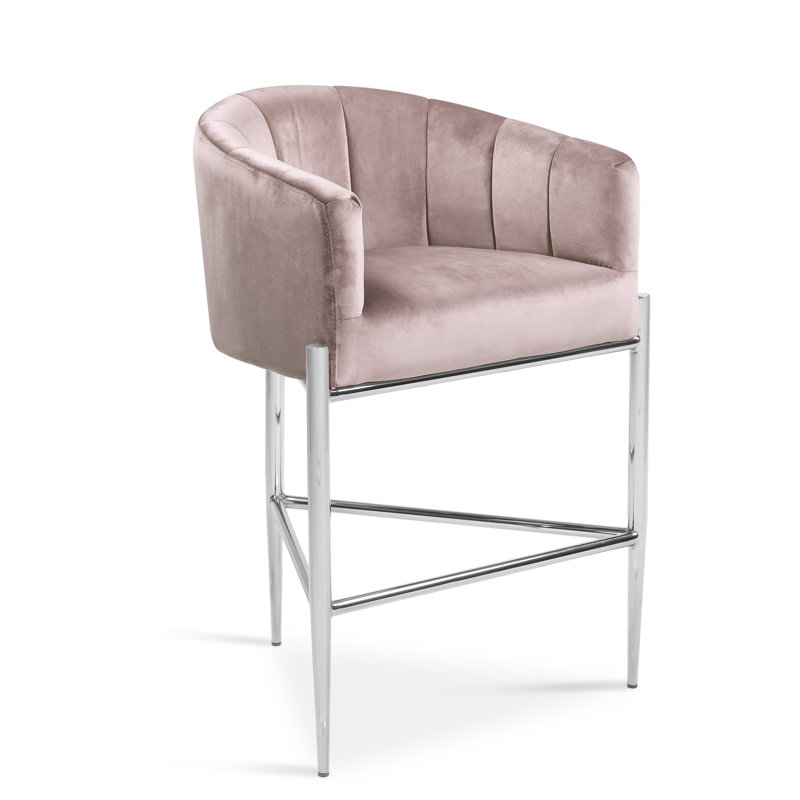 Mercer41 Lombard Stool & Reviews Wayfair